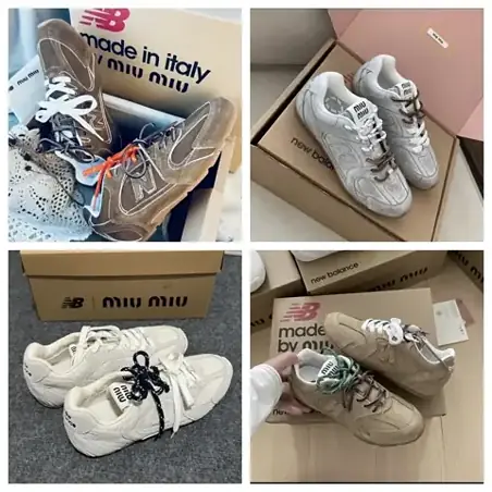 New Balance x Miu Miu MAYA Sneakers [4 styles]