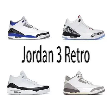 Nike Air Jordan 3 Retro Sneakers