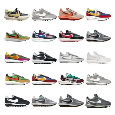 Nike Sacai x Nike LDWaffle Sneakers
